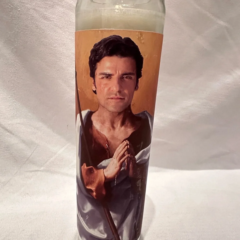 Saint Poe Dameron Star Wars Devotional Prayer Candle